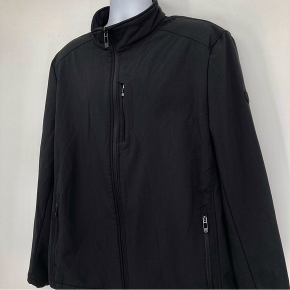 Calvin Klein Weather Resistant Men’s Black Jacket Size XL - Picture 2 of 12